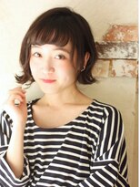 ソース 梅田(SOURCE)&nbsp;【Source】切りっぱなし外ハネミディ