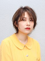 ヘアーサロン ニュアンス(HAIR SALON nuance)&nbsp;アンニュイショート☆センターパート