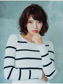 カーリーボブ/20代/30代/40代/50代/西阿知/イオン倉敷