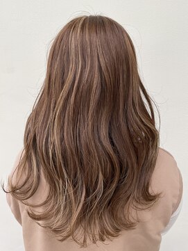 ネオリーブテラスアンドラヴィ(Neolive terrace&Lavie) 美髪ハイライト◇ペールベージュ×ハイライト ◇岩間