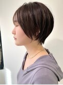 小顔丸みショート/20代/30代/40代