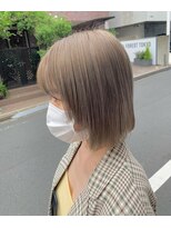 ロイジー(roijir)&nbsp;表参道roijir ブリーチあり×くすみベージュ