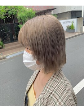 ロイジー(roijir) 表参道roijir ブリーチあり×くすみベージュ