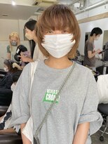 ソイ コンク 下北沢(soi conc)&nbsp;ウルフバング/ワイドバング/イエローベージュ