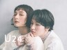 【学割U24★】似合わせカット+透明感カラー¥10900→￥6600