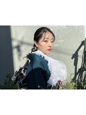 成人式ヘアセット★メイク【本多身和子】