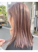 表参道roijir 　パールピンク×髪質改善トリートメント