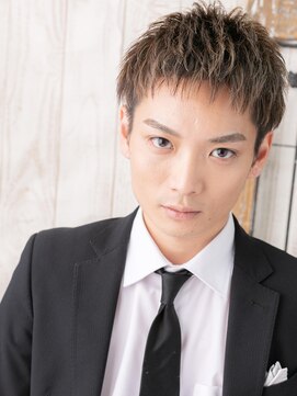 モッズヘアメン 名護大東店(mod's hair men) メッシュハイトーンカラーのツーブロックショートh名護大東