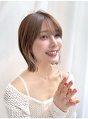【大輝】20代30代40代◎切りっぱなしボブ×インナーカラー