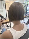 首筋美人♪切りっぱなしボブ