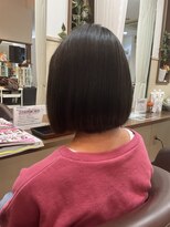 コアフィールフィス(COIFFURE fils)&nbsp;新規お得クーポンあり【見附　今町】切りっぱなしボブ