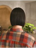 ボブ/前髪/前髪カット/ショート/カラー/縮毛矯正/韓国/髪質改善