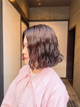 ヘアサロン アウラ(hair salon aura) ウェーブパーマ