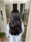 髪質改善カラー×ダークブラウン【表参道,青山,外苑前美容室】
