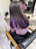 セルカ 新宿(CERCA)&nbsp;グレージュ×パープル【CERCA新宿/新宿西口】