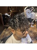 メッシュツイストパーマ