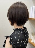 ショート×チョコレートブラウン