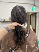 ロングパーマ