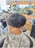 緩めシャドウパーマ