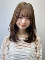 エトラ 渋谷店(etora)&nbsp;小顔 フェミニンロング メルティーカラー 似合わせカット"