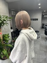 メイドバイスティーン(MADE BY STEEN) ボブ・ミルクティーベージュ