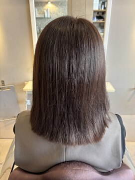 モップス 富岡店(MOPS) ナチュラルシルクストレート×艶感ボブ