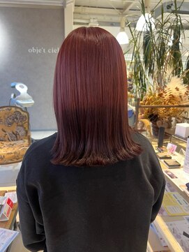 オブジェ シエル(obje't ciel) 【obje't ciel】グラデーション/チェリーピンク【佐藤早希】