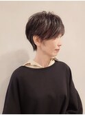 30代40代50代おすすめ　クセを活かした大人ベリーショート