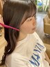 【梅雨対策☆】カット＋ポイントストレート￥8500