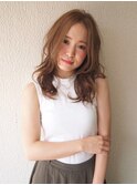 似合わせカット/アースカラー/くびれヘア/地毛風カラー[中山駅]