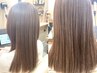 【お手軽ケア】カット＋透明感カラー＋2stepトリートメント　14000→11200