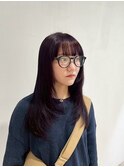 ロングレイヤースタイル