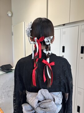 アローム(alom) イメチェン/ホワイトブロンド/外ハネボブ/美髪/茅ヶ崎