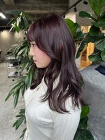 ネアー 新潟(NEER)&nbsp;くびれヘア/ミディアムヘア/ダブルカラー/艶カラー／新潟