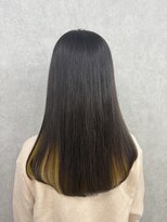 アン ブリーチ 大宮駅東口店(UN BLEACH)&nbsp;ブリーチ2回インナーイエローカラー♪