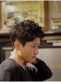 ショートスタイル　理容室 バーバー リクルート ビジネスヘア 