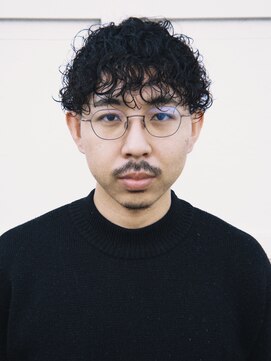 マッシュ×パーマ