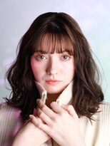 エノア 東京(ENORE) 大人かわいいくびれ鎖骨レイヤーミディアム20代30代40代50代