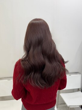 ディジョン(Dijon) 韓国顔まわりレイヤーカットグレージュオリーブベージュブラウン