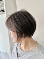 エンクス 天王町店(enx)&nbsp;着物ヘア/ダークアッシュ/ミディアムレイヤーカット/天王町NT103