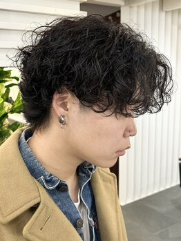 solea men'sの写真/【王道パーマ】毎朝のセットが驚くほど楽に！ふとした瞬間に色気が宿る旬髪へ♪