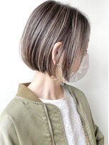 モリオフロムロンドン 原宿本店(morio from London)&nbsp;【morio原宿】ボブ　ナチュラルハイライトカラー