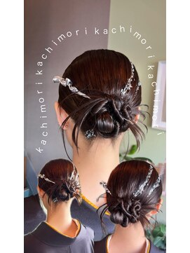 ヴィッカ ヘアーアンドメイク(vikka. hair and make) カチモリヘアセット