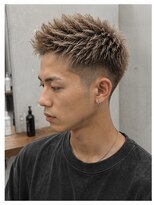 ラディックス(LADiX) ハイトーンベージュスパイキーショート