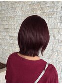 秋色ボルドーカラー【千葉.千葉駅】