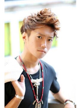 ヘアサロンエム 渋谷店(HAIR SALON M) アップバング×2ブロックショート