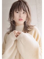 ヘアーアンドアトリエ マール(Hair&Atelier Marl)&nbsp;【Marl】グレージュの抜け感ウルフスタイル♪