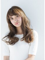 ヘアカラーサロン(Hair Color Salon)&nbsp;重めのフォルムが絶妙な大人カジュアルロング