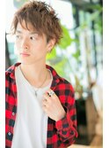 ツーブロックふんわりエアリーマッシュ