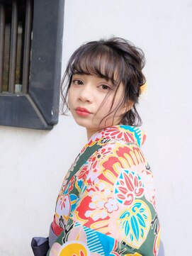 ネオリーブギンザ 銀座店(Neolive GINZA) 卒業式に!袴着付けヘアメイク